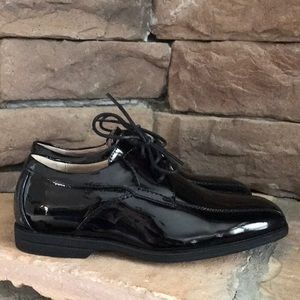 NWOB Florsheim‎ Kids Black Patent Leather Shoe